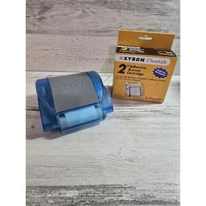 Xyron Cheetah Adhesive Runner And Extra Permanent 2" Refill Cartridge